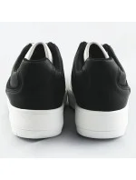 Bielo-čierne dvojfarebné dámske tenisky sneakers (XWH2120X)