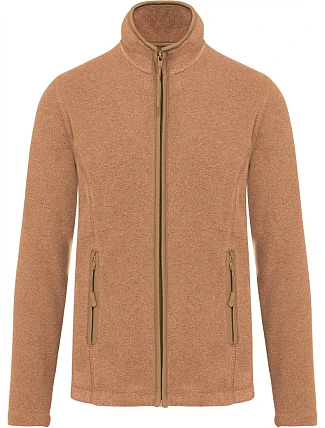 Kariban K 907 Dámska mikrofleecová bunda „Maureen“ 20.K907 camel heather