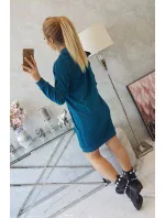 Morské šaty s kapucňou