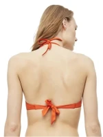 Vrchný diel plaviek KW0KW00552-659 oranžová - Calvin Klein Vrchný diel plaviek KW0KW00552-659 oranžová - Calvin Klein