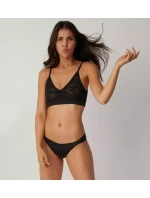 Dámske čipkované brazilky GO Allround Black 0004 - Sloggi