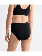 Dámske bavlnené midi nohavičky GO Daily 3P - BLACK - black 0004 - SLOGGI Dámske bavlnené midi nohavičky GO Daily 3P - BLACK - black 0004 - SLOGGI