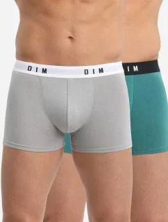 Pánske boxerky 2 ks DIM BOXER ORIGINAL 2x - DIM - zelená