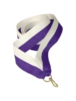 Stuha 22 mm - biela a modrá