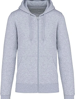 Kariban K 4030 Ekologická mikina s kapucňou 20.4030 oxford grey