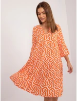 Šaty D73771M30214K oranžová