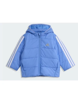Bunda adidas Essentials s 3 prúžkami Jr JL7464
