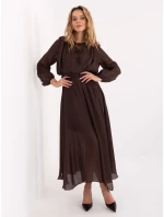 Šaty MI SK 27580.02 tmavohnedé