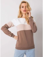 Blúzka RV BL 5787.15X bielo-hnedá