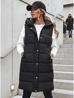 Dámska prešívaná vesta NOELIA čierna FashionStreet TY3134 Dámska prešívaná vesta NOELIA čierna FashionStreet TY3134