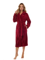Dámsky župan 2413 Camelia wine plus - L&L Dámsky župan 2413 Camelia wine plus - L&L