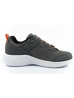 Detská športová obuv Skechers Bounder na suchý zips, ľahká, módna, sivá Detská športová obuv Skechers Bounder na suchý zips, ľahká, módna, sivá