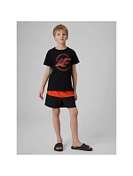 Chlapčenské plážové šortky boardshorts 4F 4FJWSS26UBDSM203-62S