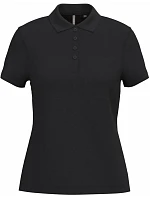Kariban K 255 Dámske piqué polo tričko 20.K255 čierne Kariban K 255 Dámske piqué polo tričko 20.K255 čierne