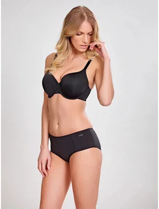 Šortky Porcelain Elan 7324 čierna - Panache