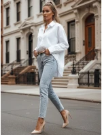 Dámske džínsové nohavice slim fit SPARKLI blue FashionStreet UY2488