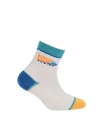 Chlapčenské vzorované ponožky Wola U24.P01;W24.P01 21-26 Chlapčenské vzorované ponožky Wola U24.P01;W24.P01 21-26