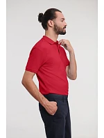 Russell Athletic 570M Pánske piqué polo „Authentic Eco“ 10.570M biele Russell Athletic 570M Pánske piqué polo „Authentic Eco“ 10.570M biele