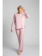 Viskózový vrchný diel setu LA029 cappuccino - Lalupa