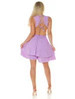 Dámsky sexy overal KOV26245 Light lilac purple - Koucla Dámsky sexy overal KOV26245 Light lilac purple - Koucla