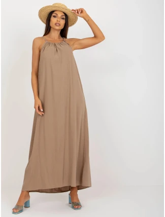 Dámske šaty 203D.38P béžové - FPrice