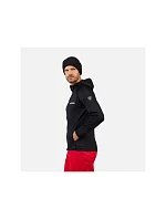 Pánska mikina ROSSIGNOL BLACKSIDE MIX FZH FLEECE, čierna