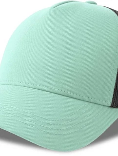 Atlantis Headwear Rapper Cotton-S 5 panelová Trucker kšiltovka 33.0260 aquamarine/black