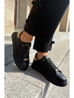 Sneakersy Damskie Z Eko Skóry Big Star RR274257 Czarne