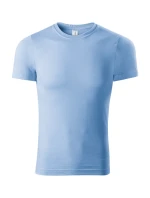 Maľované tričko unisex sky blue