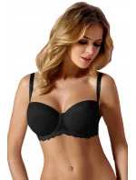 Dámska podprsenka Bardotka VB-235 Čierna - Vena Dámska podprsenka Bardotka VB-235 Čierna - Vena