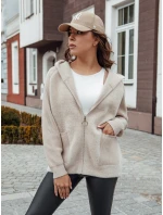 Dámska alpaková bunda KATHERINE beige FashionStreet TY4540