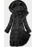 Dámska dlhá zimná bunda Black (5m736-392)