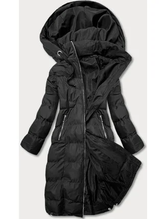Dámska dlhá zimná bunda Black (5m736-392)