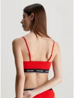 Dámska plavková podprsenka KW0KW02425 XNE Red - Calvin Klein