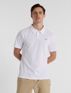 Tričko New Balance Cotton Pique Polo M MT51519WT