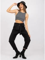 Nohavice DHJ SP 3629.16P čierne