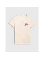 Dámske tričko s potlačou 4F 4FRSS25TTSHF2693-11S