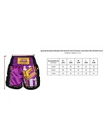 Dámske krátke šortky MASTERS KICKGIRL VIOLET Dámske krátke šortky MASTERS KICKGIRL VIOLET