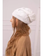 Dámska čiapka Ingrid K371 biela