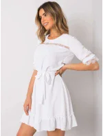 Dámske šaty s čipkovými vsadkami 508630 - FPrice Dámske šaty s čipkovými vsadkami 508630 - FPrice