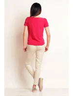 Dámska blúzka M098 Dark Pink - Infinite You