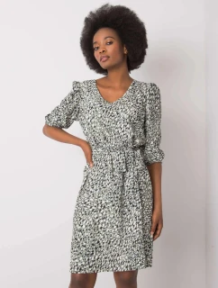 Dámske šaty LK SK 508079.47P Khaki zelená - Lakerta