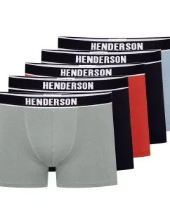 Pánske boxerky 5 Pack 42704 Soon - HENDERSON