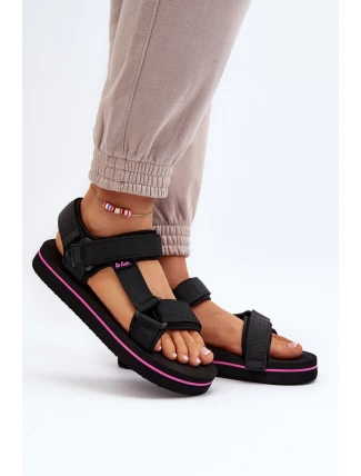 Damskie Sandały Na Platformie Lee Cooper LCW-24-05-2751L Czarne