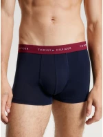 Pánske boxerky 3-PACK UM0UM02763 0SS tm. modrá - Tommy Hilfiger Pánske boxerky 3-PACK UM0UM02763 0SS tm. modrá - Tommy Hilfiger