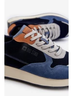 Pánske tenisky s pamäťovou penou Big Star NN174356 dark blue