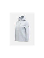 Dámska mikina PEAK PERFORMANCE W Trail Polartec Power Grid Zip Hood, sivá Dámska mikina PEAK PERFORMANCE W Trail Polartec Power Grid Zip Hood, sivá