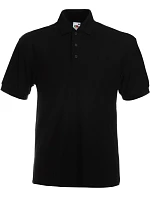 Fruit of the Loom Heavy 65/35 Pique Polo – Piqué polo z hrubej bavlny 16.3204 čierna Fruit of the Loom Heavy 65/35 Pique Polo – Piqué polo z hrubej bavlny 16.3204 čierna