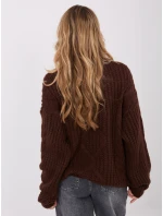 Jumper IN SW 33831.25 tmavohnedý