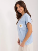 Blúzka RV BZ 9626.28 svetlomodrá